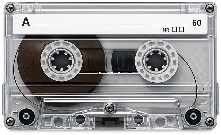 Cassette audio de Mémos Vocaux Vintage